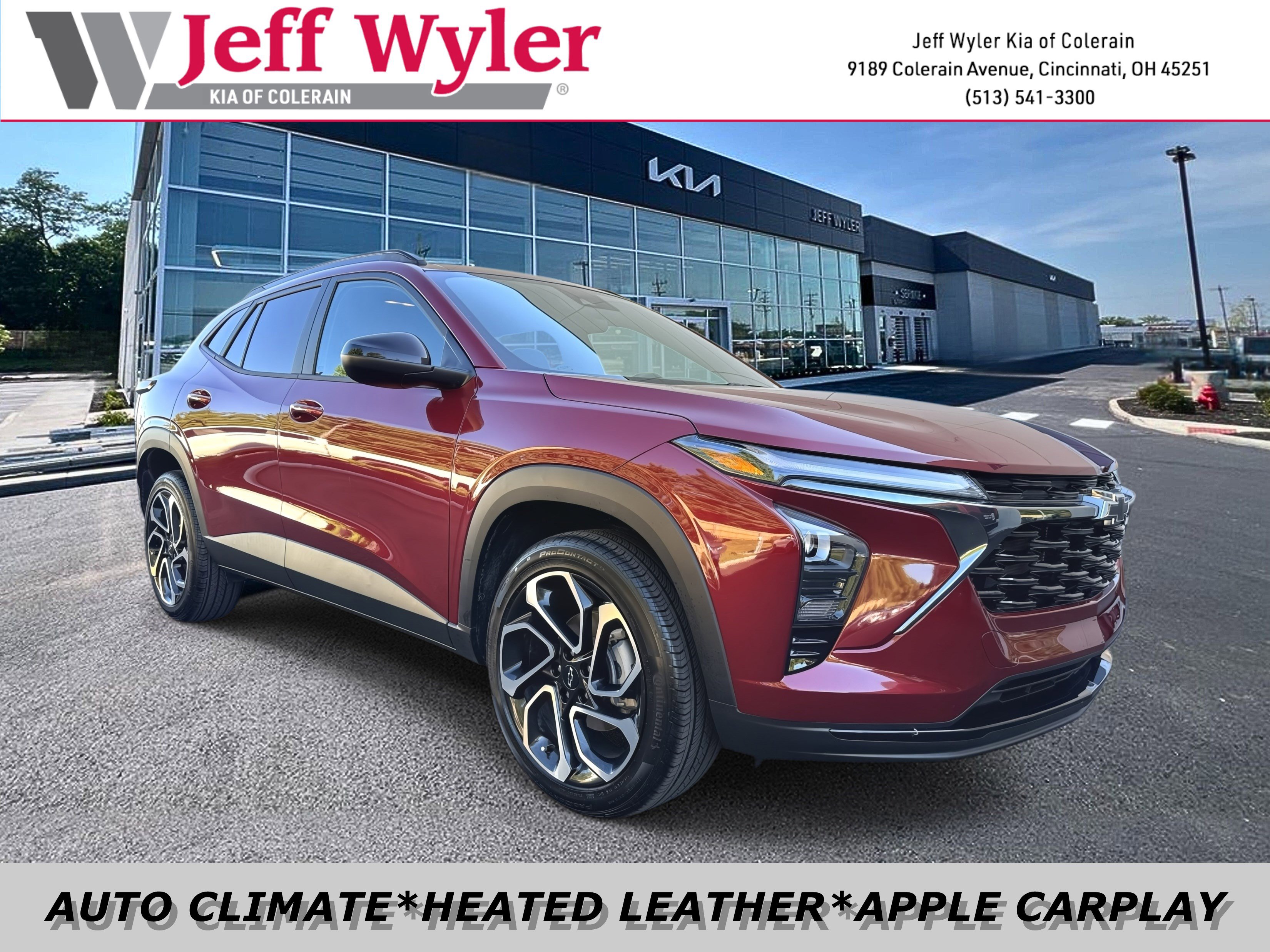 Used 2025 Chevrolet Trax RS w/ Driver Confidence Package