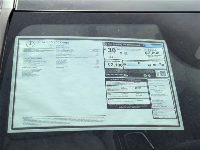 New 2026 Mercedes-Benz CLA 250 image 17