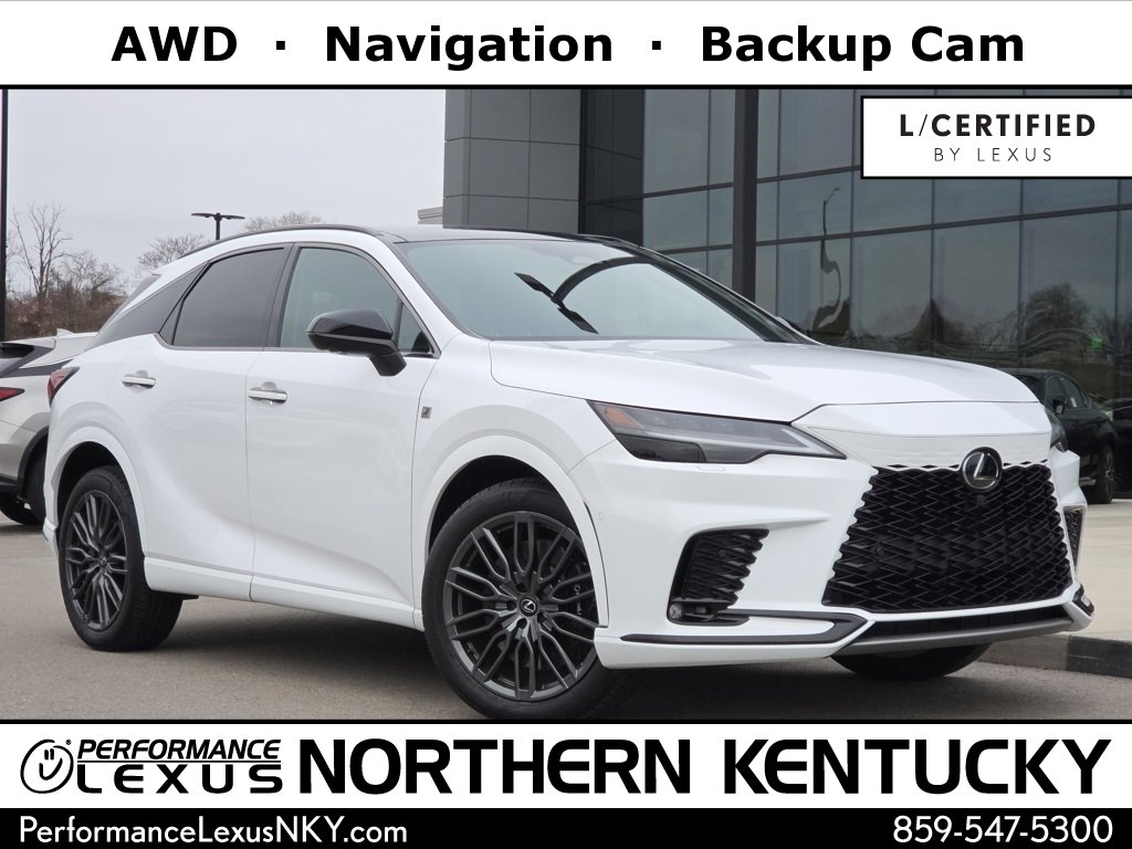 Certified 2025 Lexus RX 500h F Sport image 1