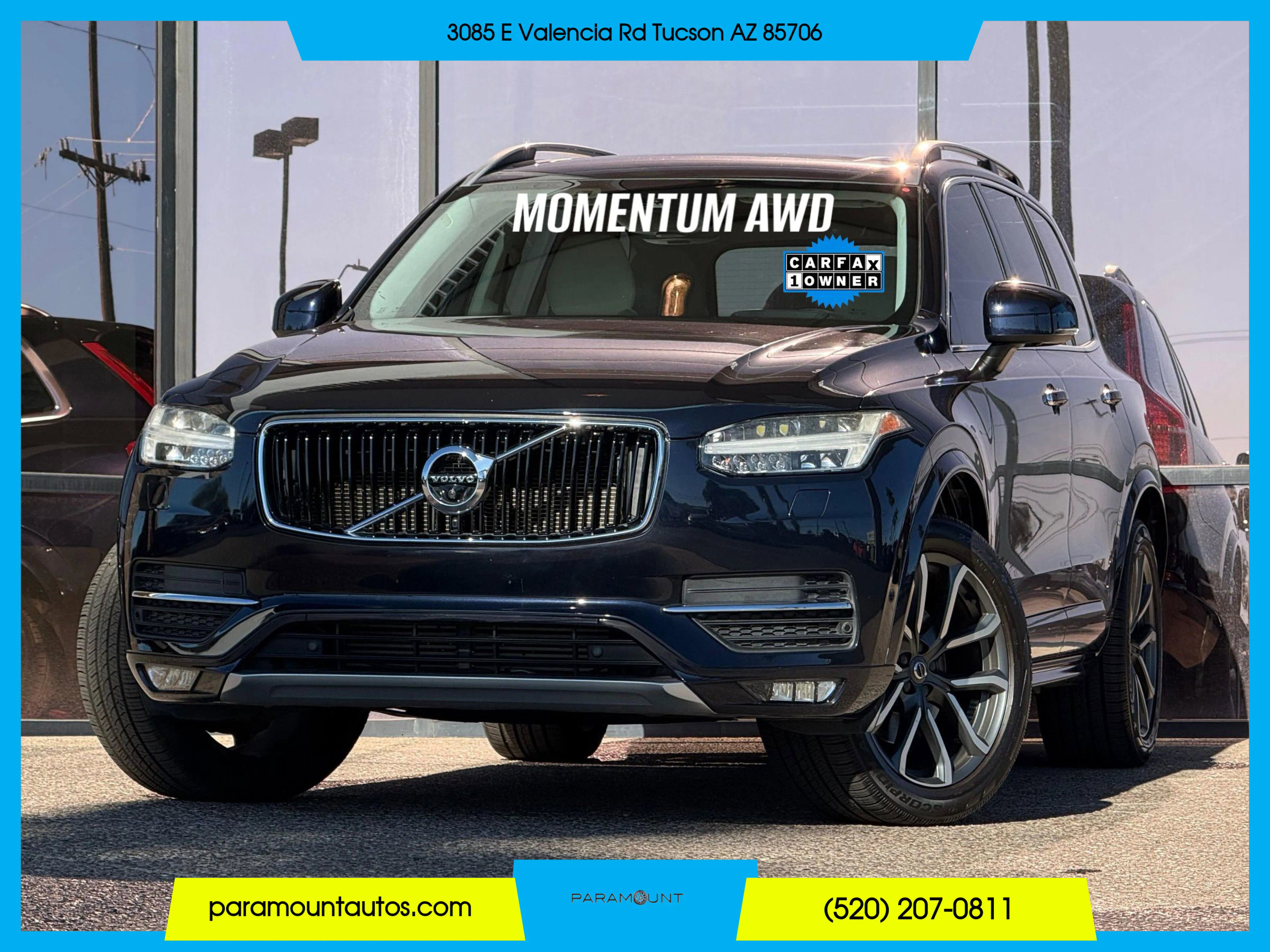 Used 2016 Volvo XC90 T6 Momentum w/ Momentum Plus Package