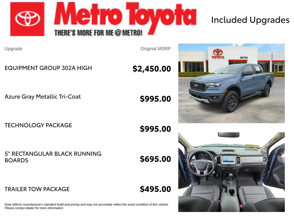 Used 2023 Ford Ranger XLT w/ Equipment Group 302A High AWD/4WD image 4