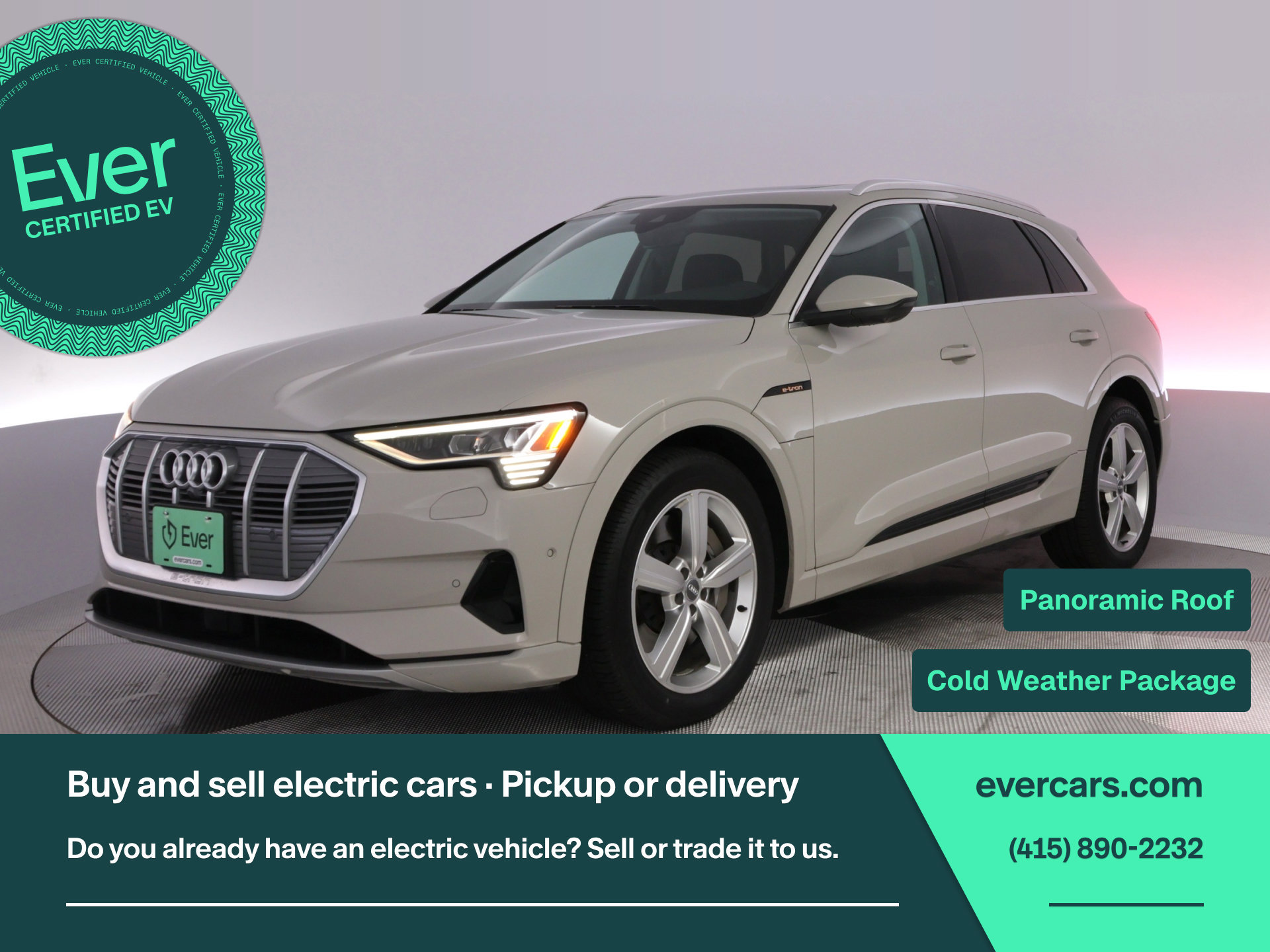 Used 2019 Audi e-tron Premium Plus AWD/4WD image 1