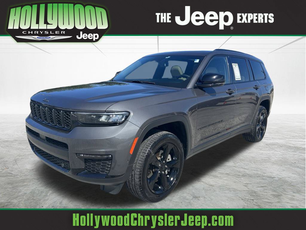 Certified 2025 Jeep Grand Cherokee L Limited w/ Luxury Tech Group II AWD/4WD 360° Tour