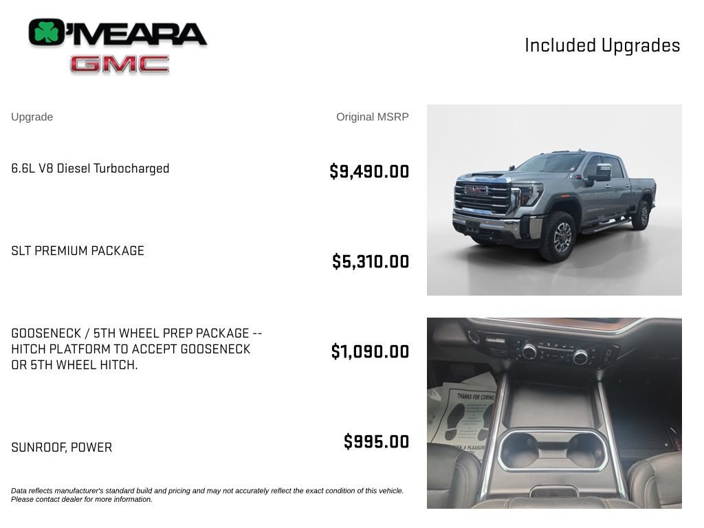Used 2024 GMC Sierra 2500 SLT w/ SLT Premium Package AWD/4WD image 4