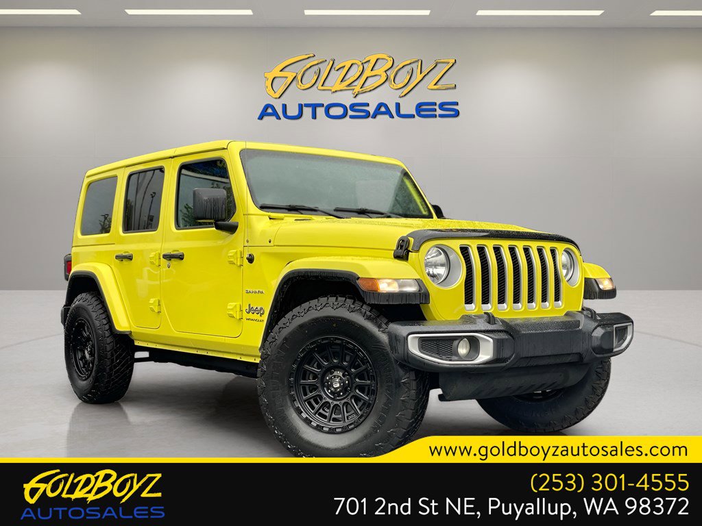 Used 2023 Jeep Wrangler Sahara AWD/4WD image 1