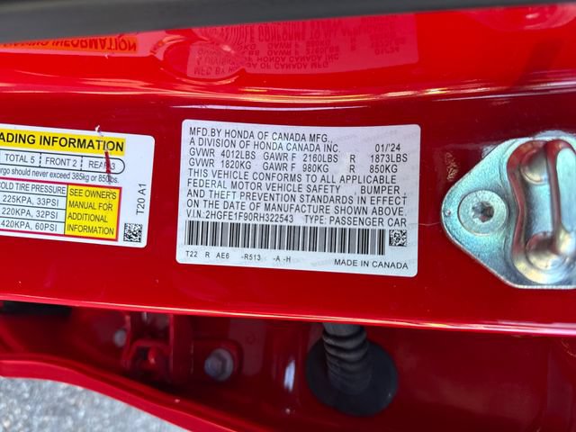 Certified 2024 Honda Civic Touring image 17