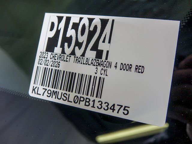 Certified 2023 Chevrolet TrailBlazer RS image 33