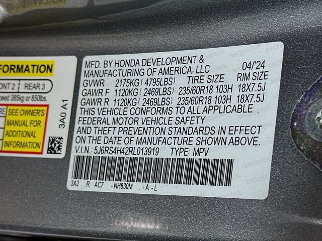 Certified 2024 Honda CR-V EX image 34