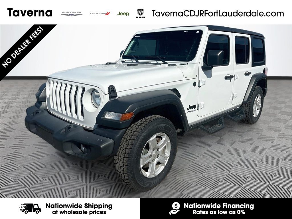 Certified 2022 Jeep Wrangler Unlimited Sport
