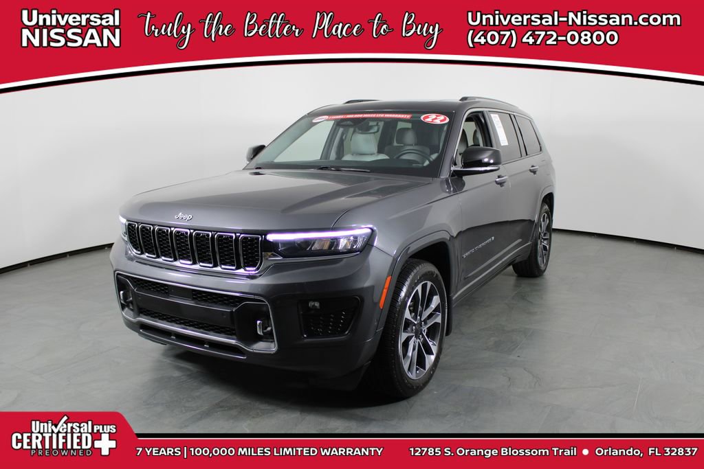 Used 2022 Jeep Grand Cherokee L Overland w/ MOPAR Finishing Package image 1