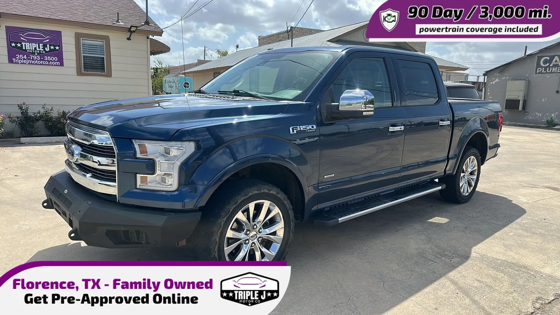 Used 2015 Ford F150 Lariat w/ Equipment Group 502A Luxury