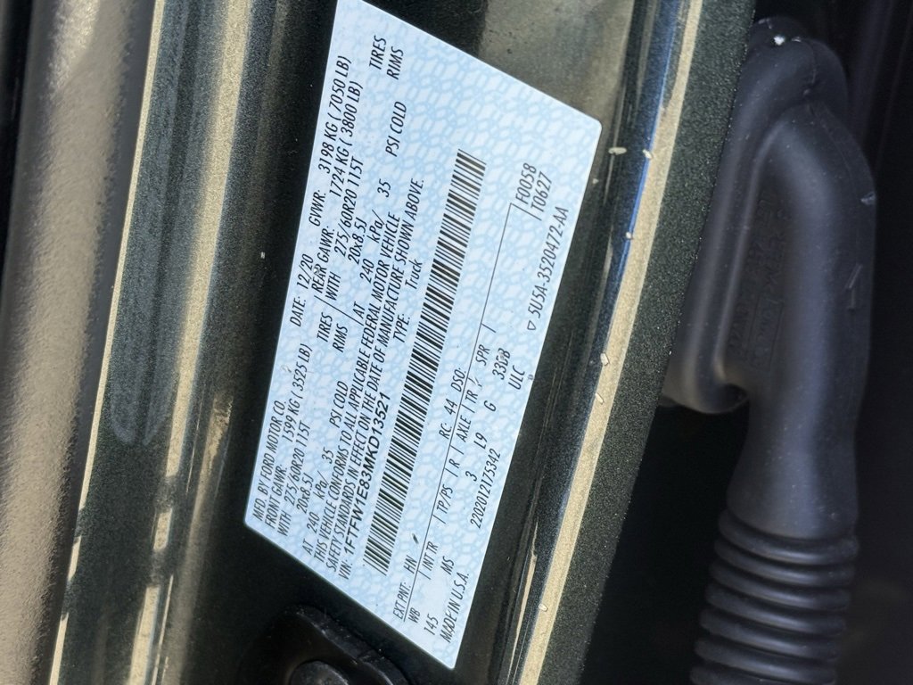 Used 2021 Ford F150 XLT w/ Equipment Group 302A High image 37