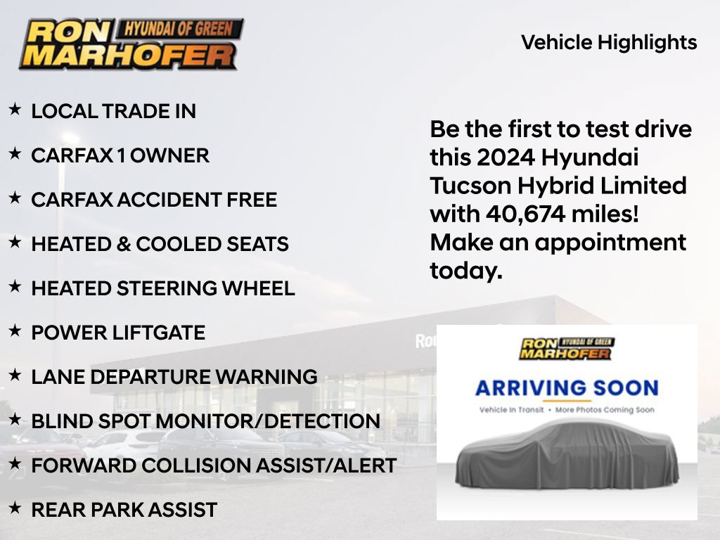 Certified 2024 Hyundai Tucson Limited AWD/4WD image 2