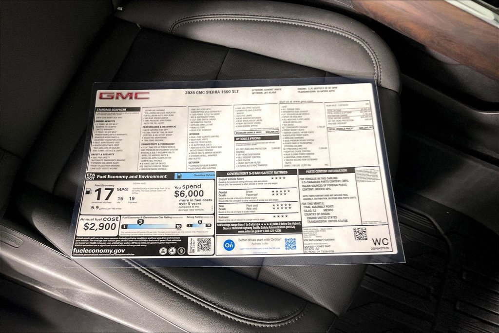 New 2026 GMC Sierra 1500 SLT AWD/4WD image 13