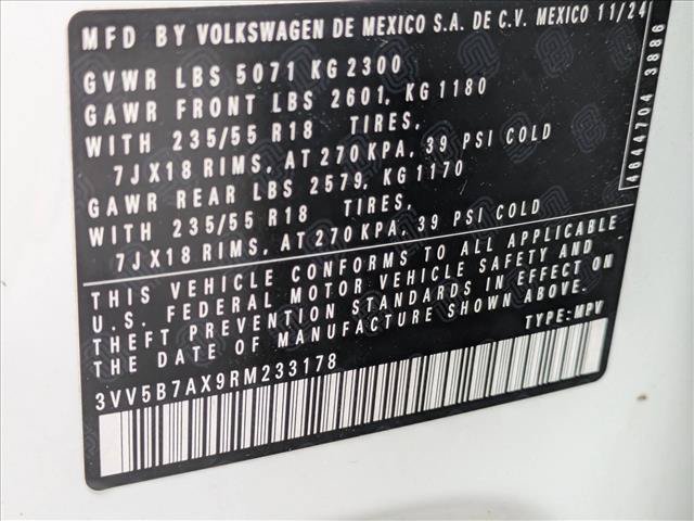 Used 2024 Volkswagen Tiguan Wolfsburg Edition AWD/4WD image 16
