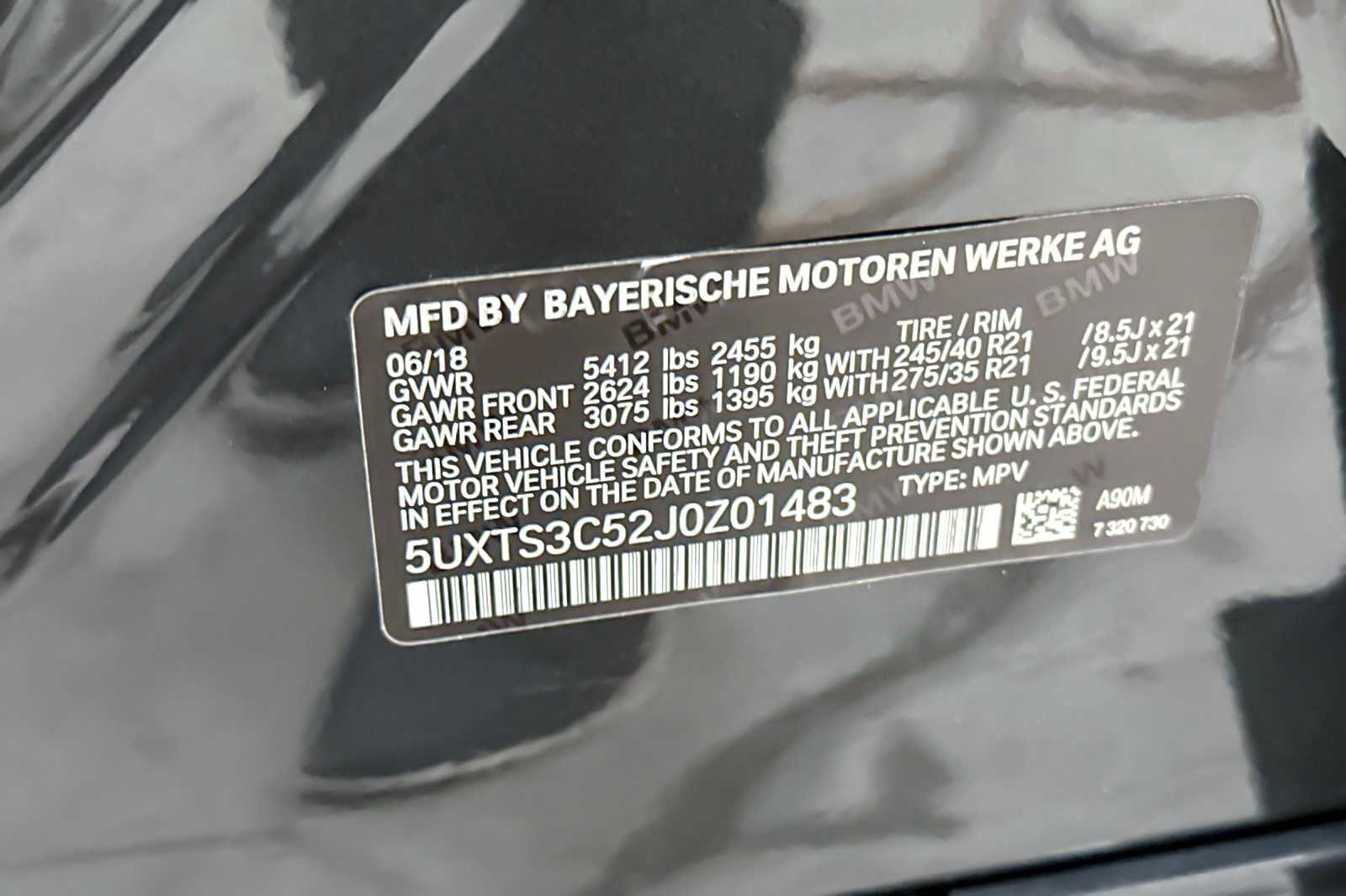 Used 2018 BMW X3 M40i w/ Premium Package image 31