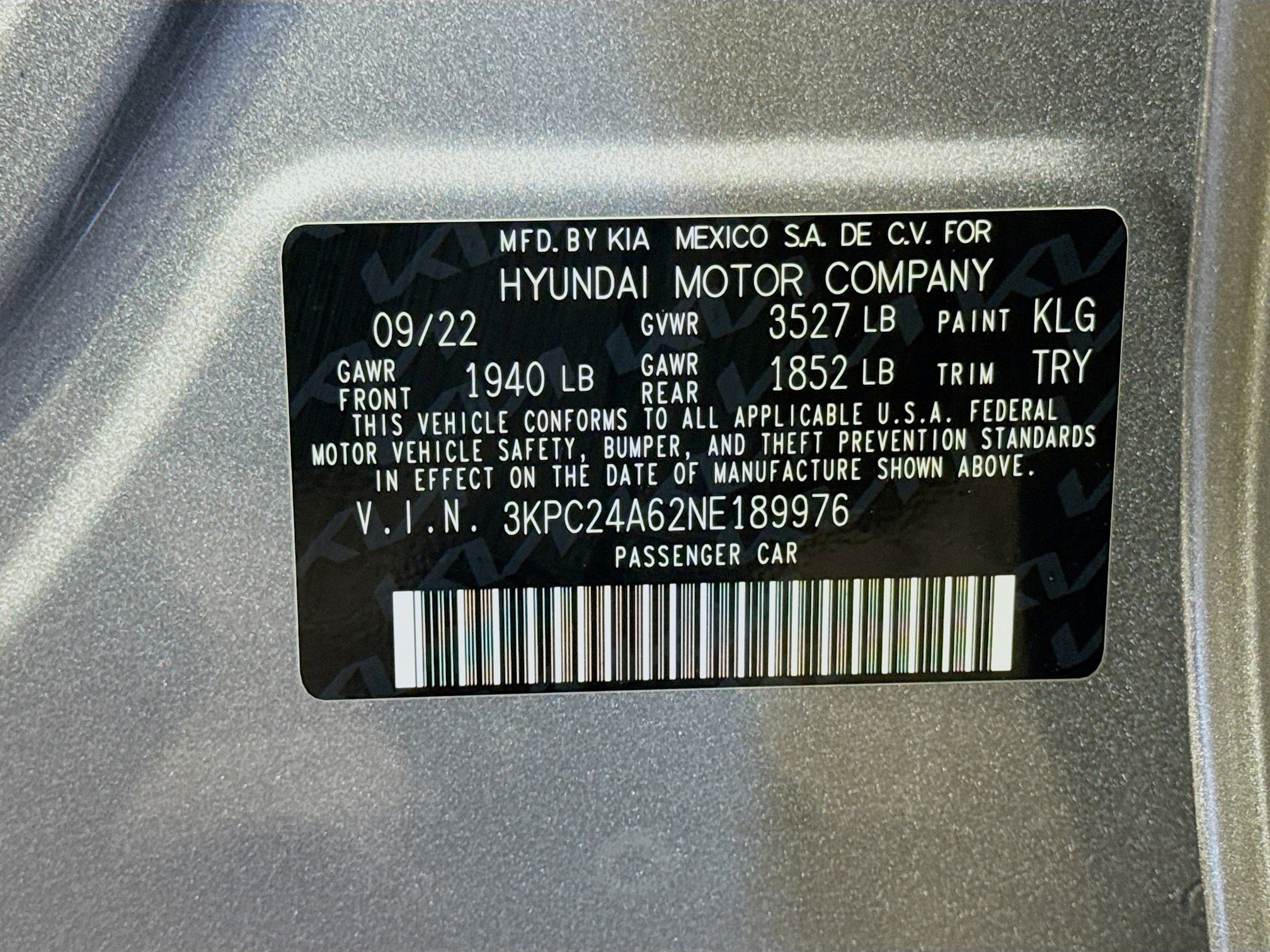 Used 2022 Hyundai Accent SEL image 39