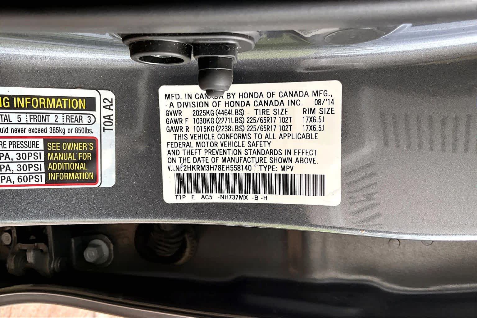 Used 2014 Honda CR-V EX-L image 34