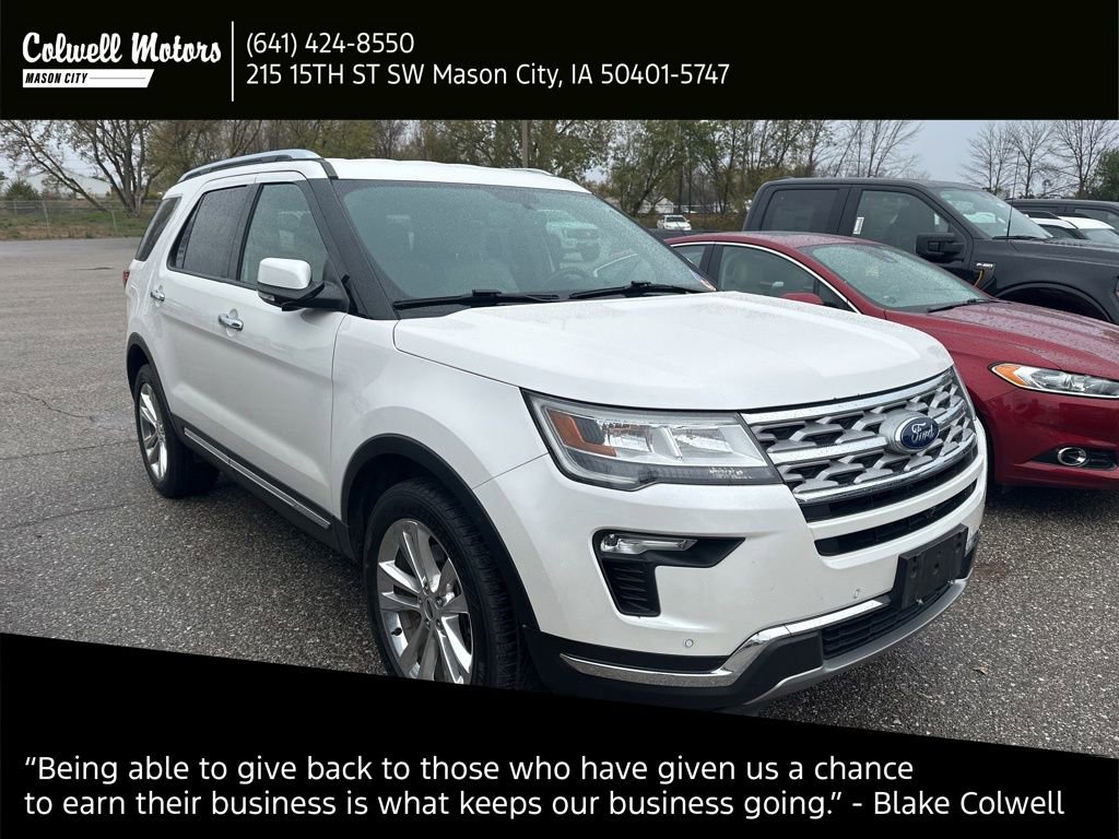Used 2019 Ford Explorer Limited w/ Class III Trailer Tow Package