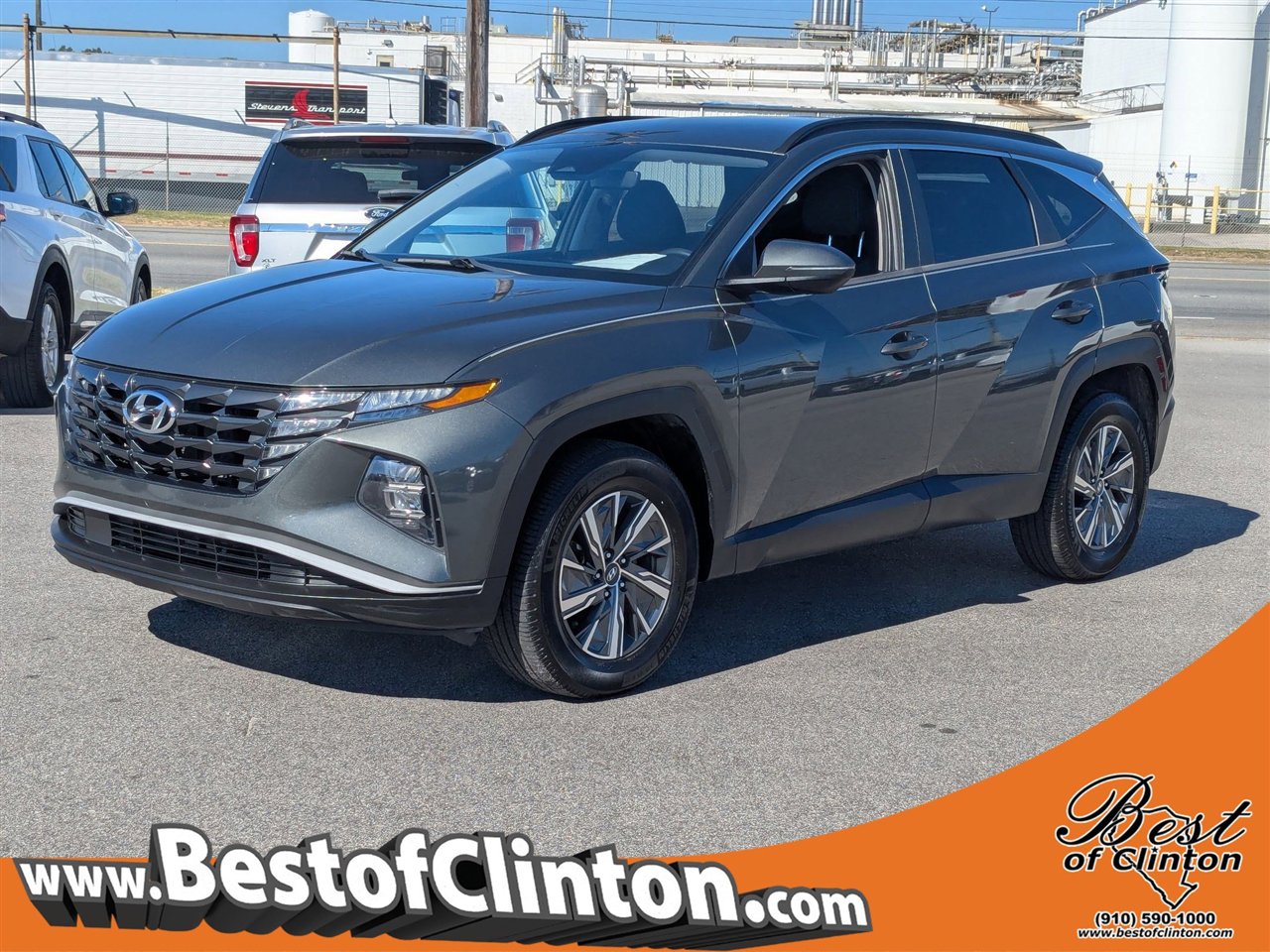 Used 2022 Hyundai Tucson Blue image 1