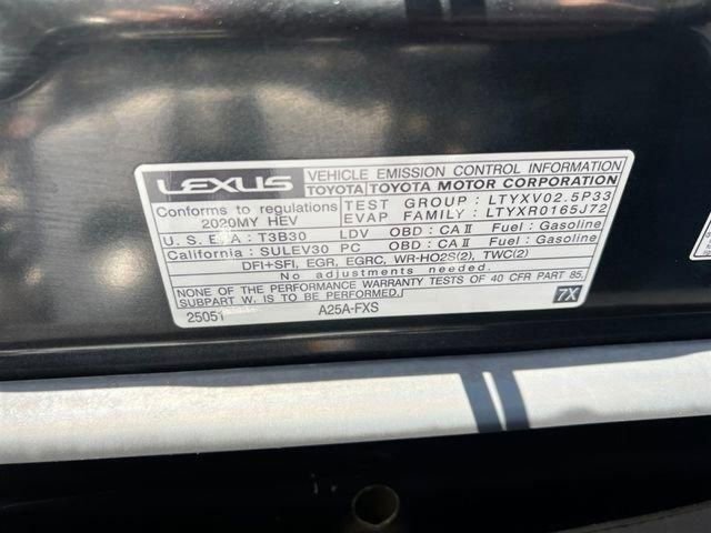 Used 2020 Lexus ES 300h w/ Premium Package FWD image 10