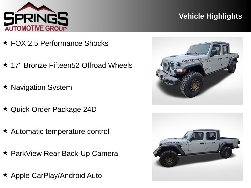 Used 2022 Jeep Gladiator Mojave AWD/4WD video 2
