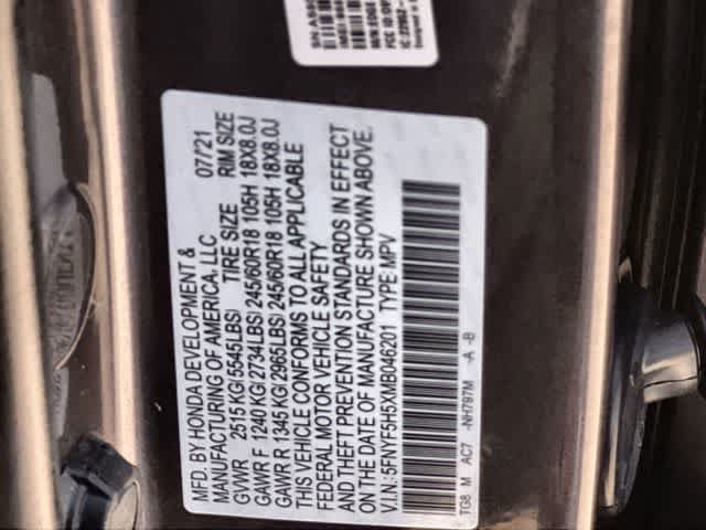 Certified 2021 Honda Pilot EX-L image 22