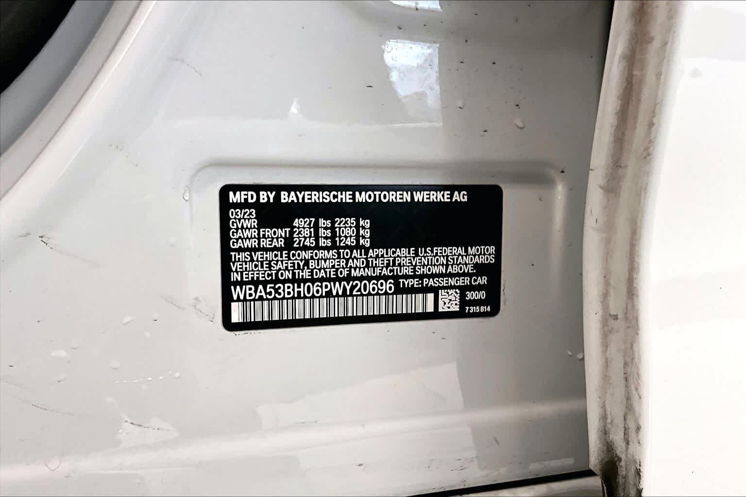 Used 2023 BMW 530i w/ M Sport Package RWD image 30