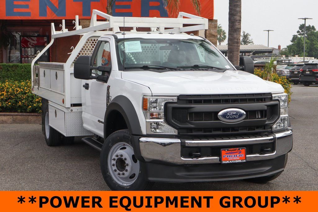 Used 2021 Ford F550 2WD Regular Cab Super Duty image 2