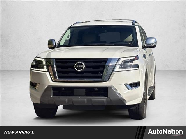 Used 2021 Nissan Armada Platinum w/ Captain's Chairs Package