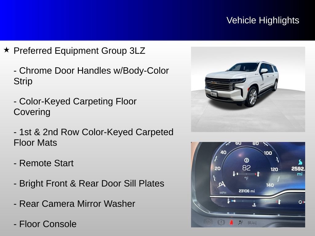 Used 2024 Chevrolet Suburban High Country AWD/4WD image 16