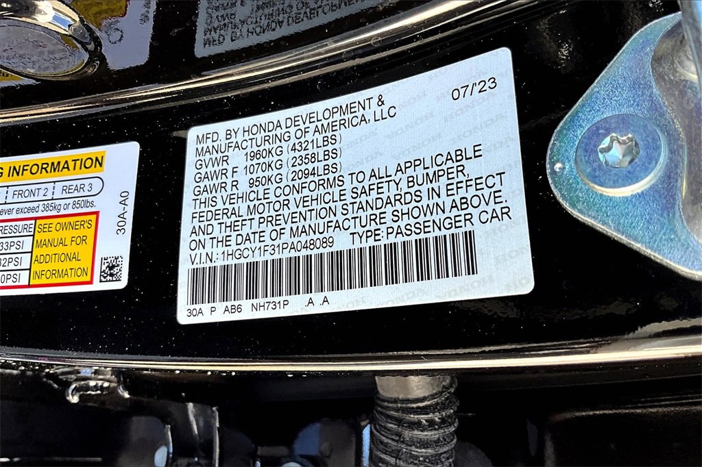 Used 2023 Honda Accord EX image 31