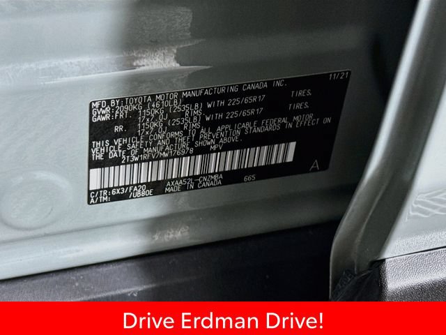 Certified 2021 Toyota RAV4 XLE w/ Convenience Package FWD image 30