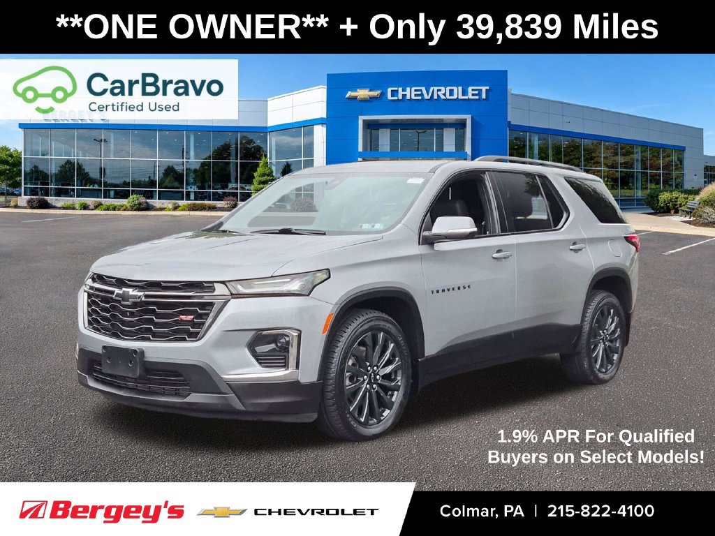 Certified 2023 Chevrolet Traverse RS w/ LPO, Floor Liner Package