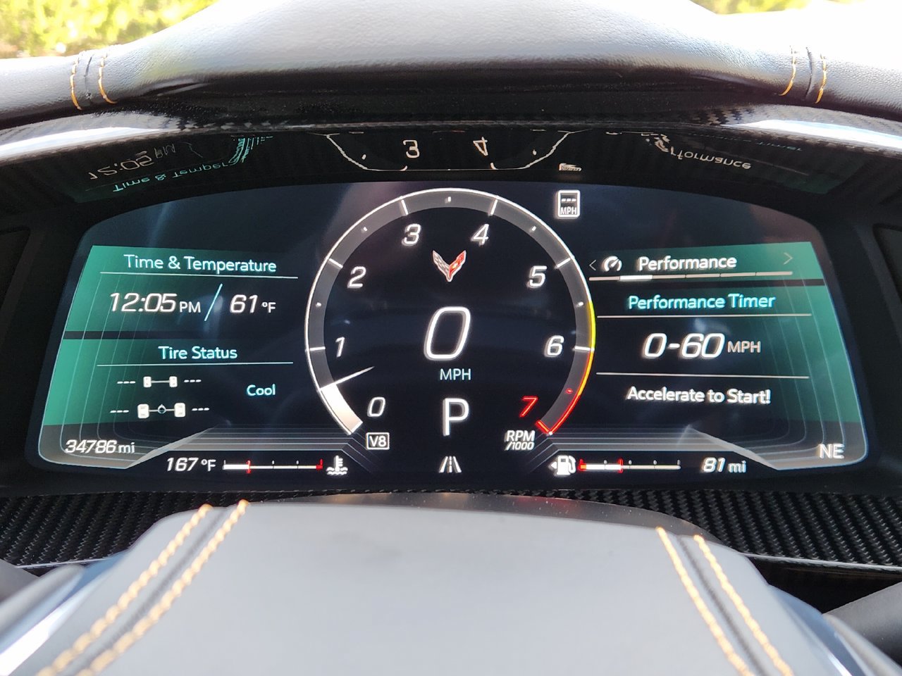 Used 2023 Chevrolet Corvette Stingray Premium Cpe w/ Battery Protection Package RWD image 15