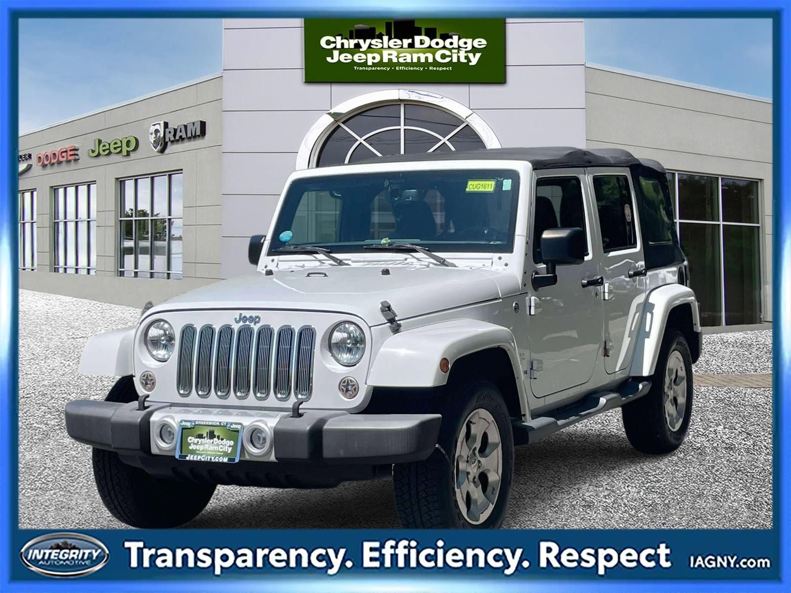 Used 2015 Jeep Wrangler Unlimited Sahara w/ Connectivity Group AWD/4WD image 1