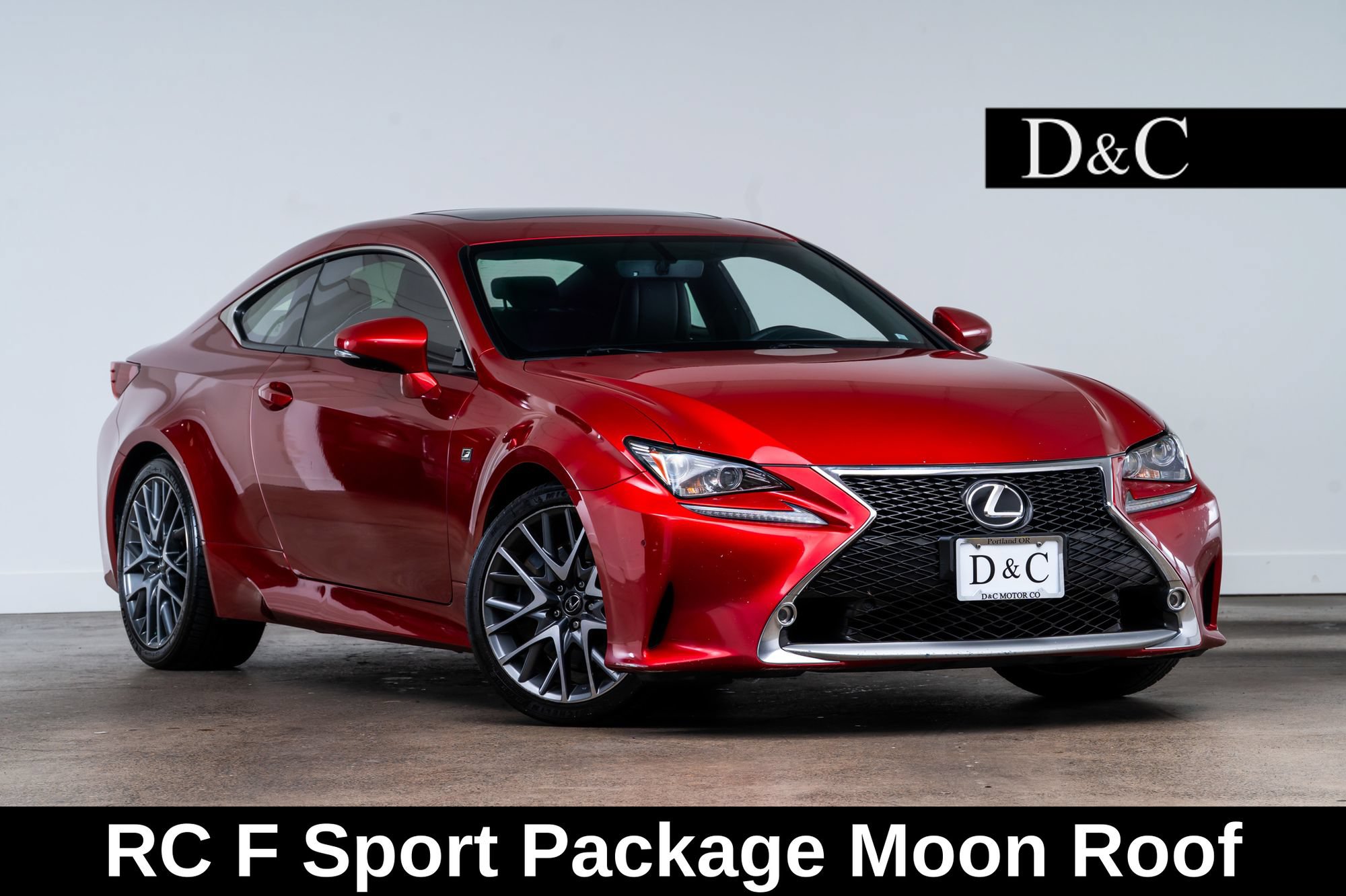 Used 2015 Lexus RC 350 w/ F Sport w/Summer Tires RWD image 1