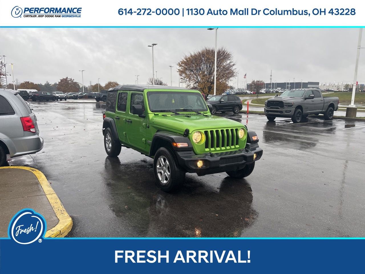 Used 2020 Jeep Wrangler Unlimited Sport S