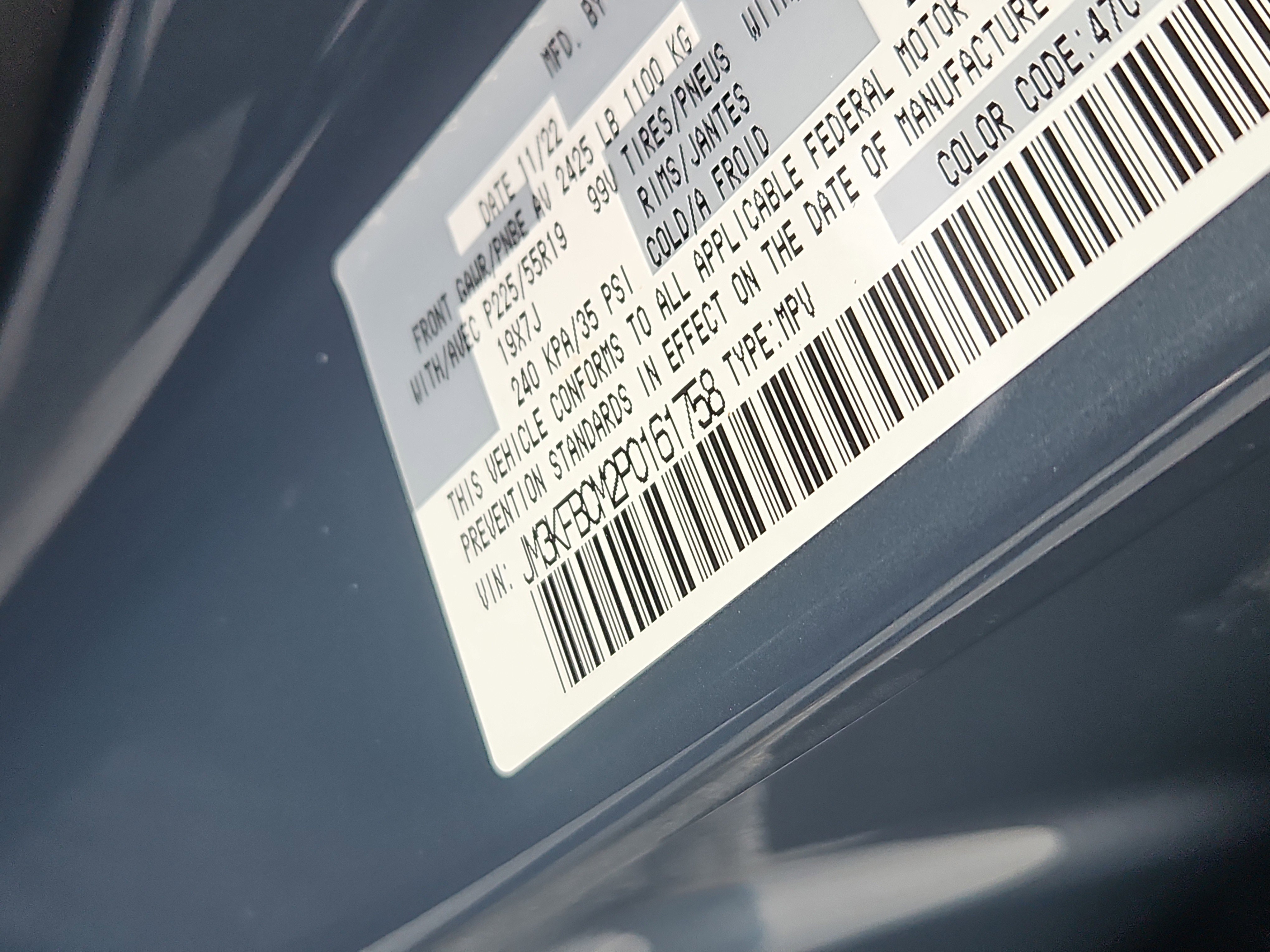 Certified 2023 MAZDA CX-5 Carbon Edition image 7