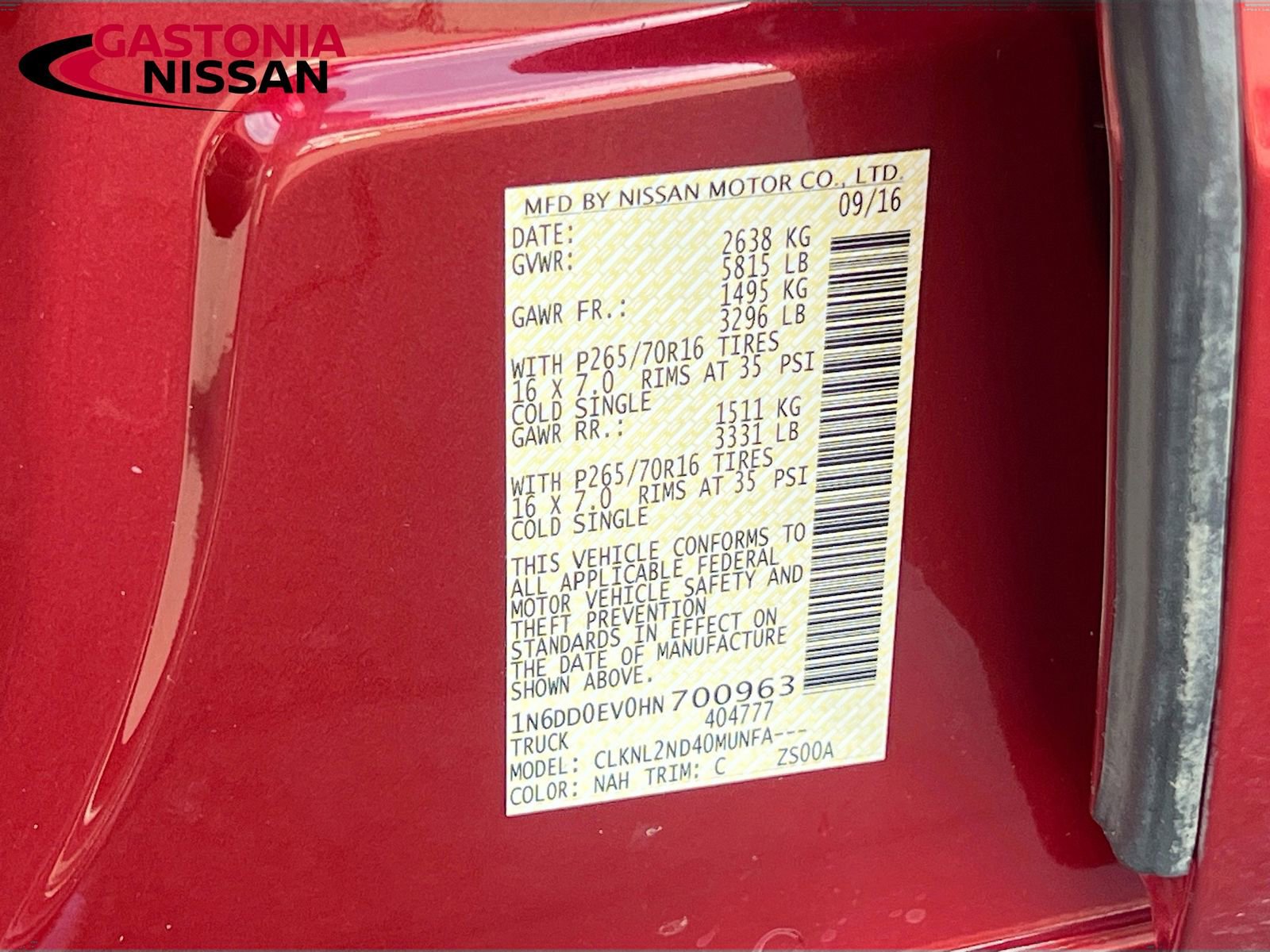 Used 2017 Nissan Frontier SV w/ SV Value Truck Package AWD/4WD image 40