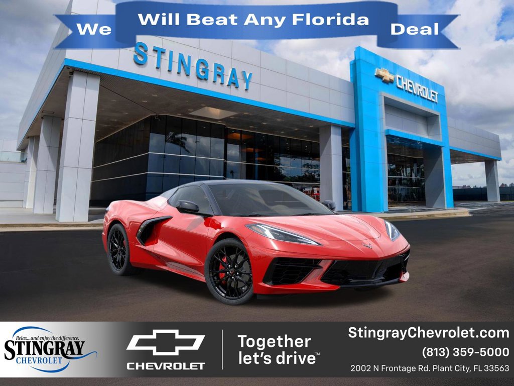 New 2027 Chevrolet Corvette Stingray Convertible w/ Battery Protection Package RWD image 1