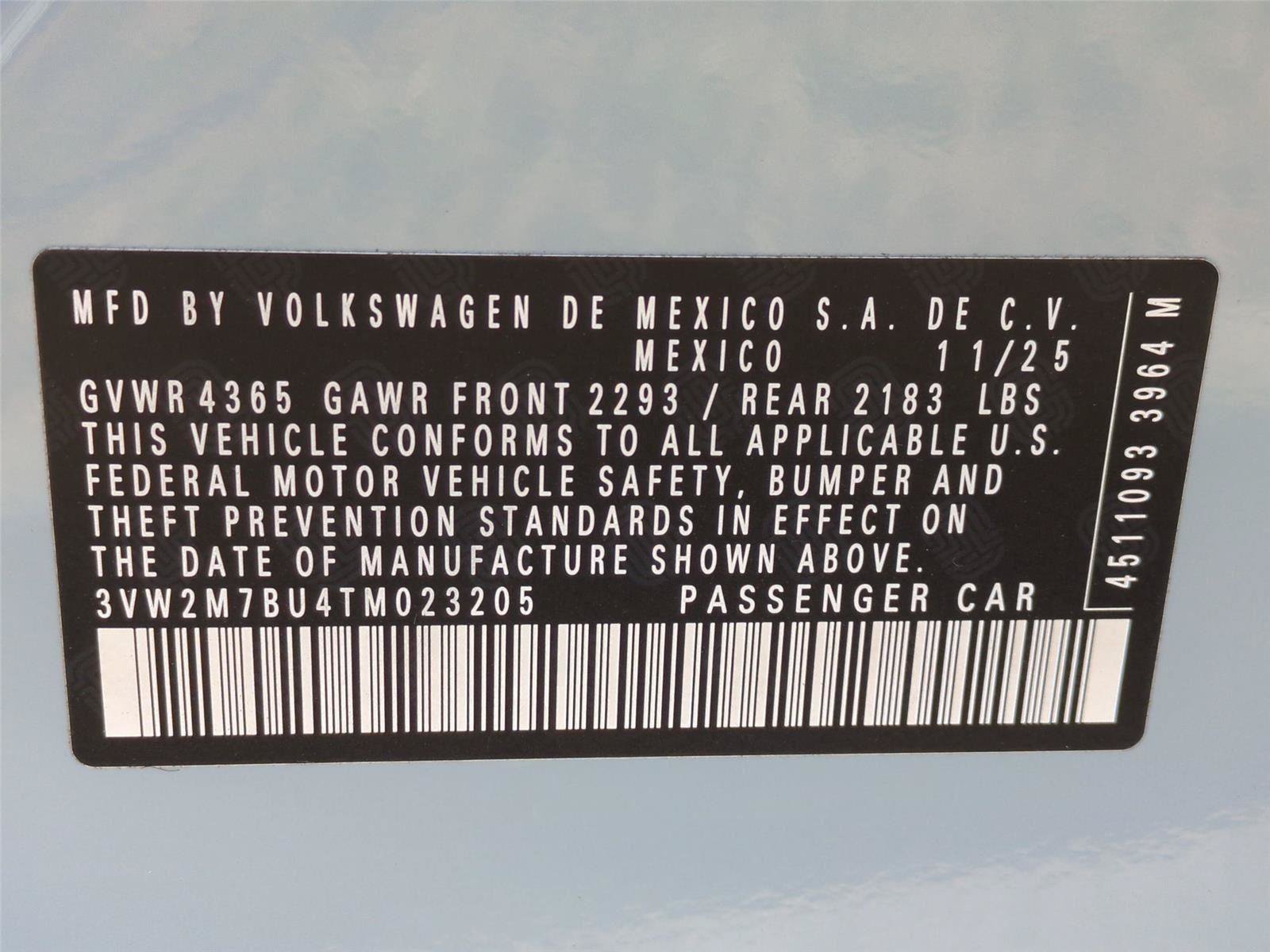 New 2026 Volkswagen Jetta GLI Autobahn FWD image 24