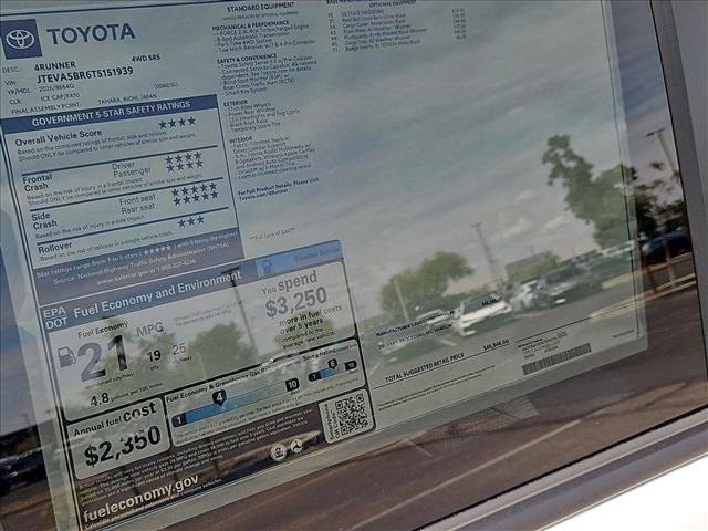 New 2026 Toyota 4Runner SR5 AWD/4WD image 17
