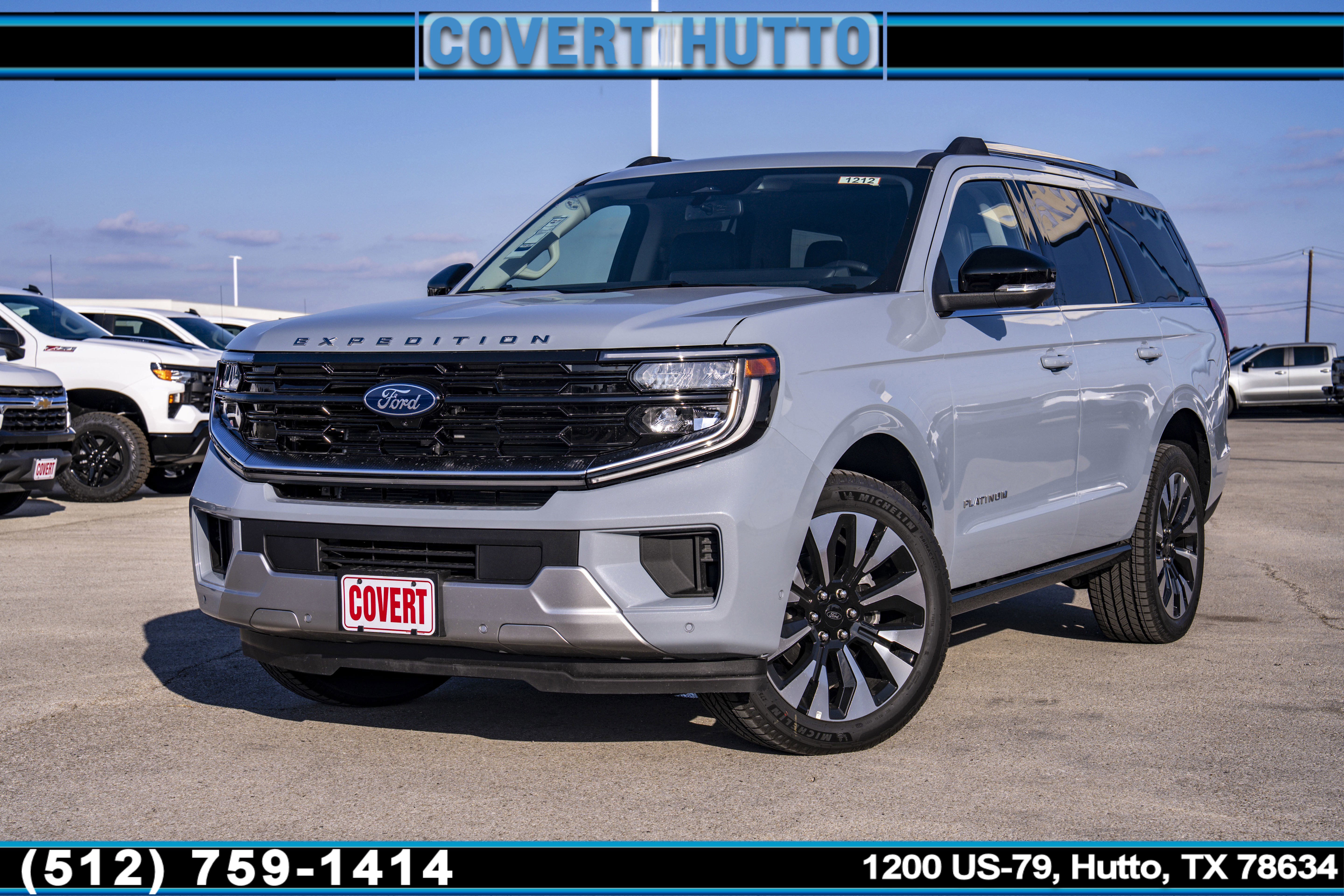 New 2025 Ford Expedition Platinum w/ Driver's Package