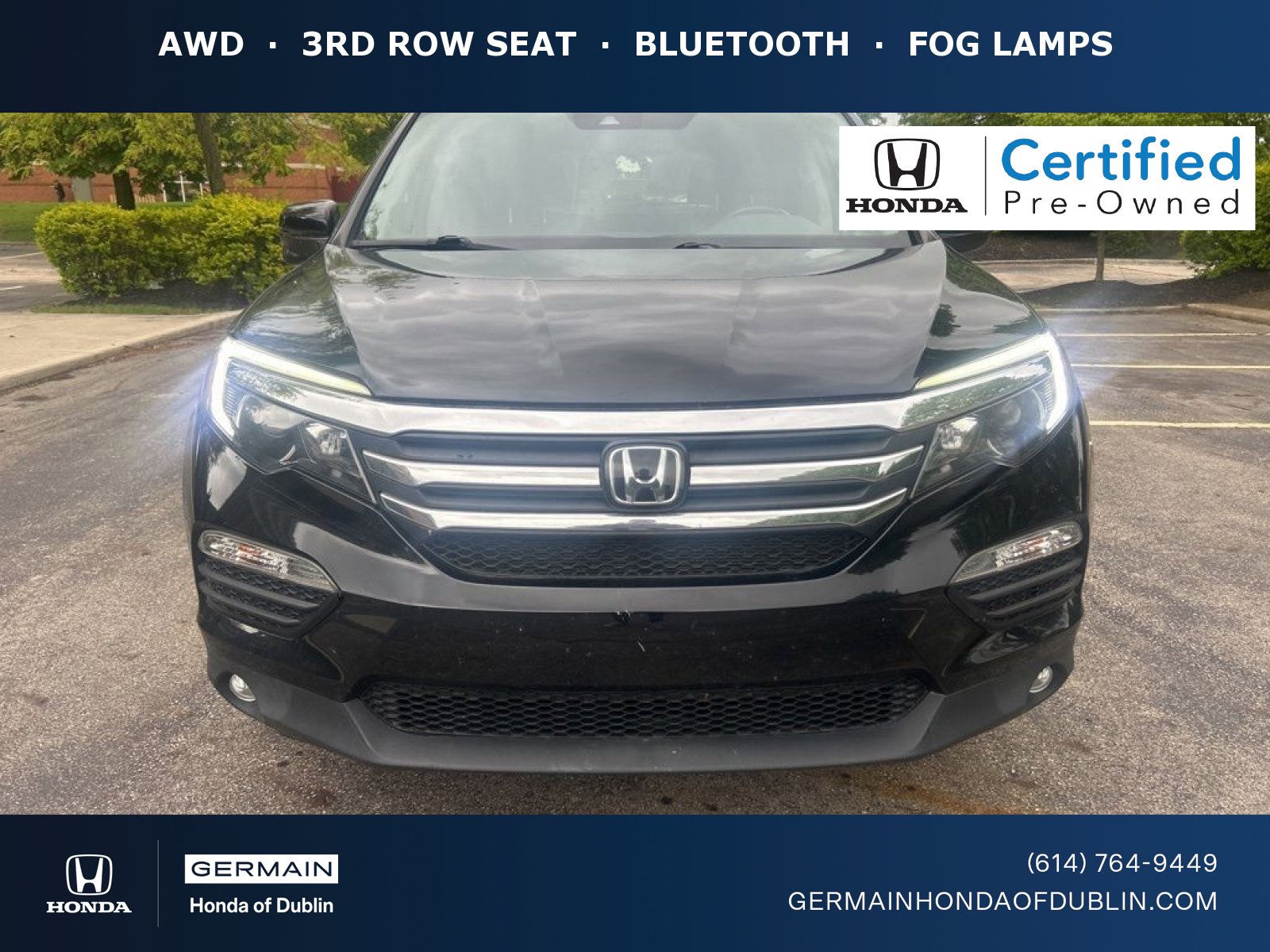 Certified 2017 Honda Pilot EX-L