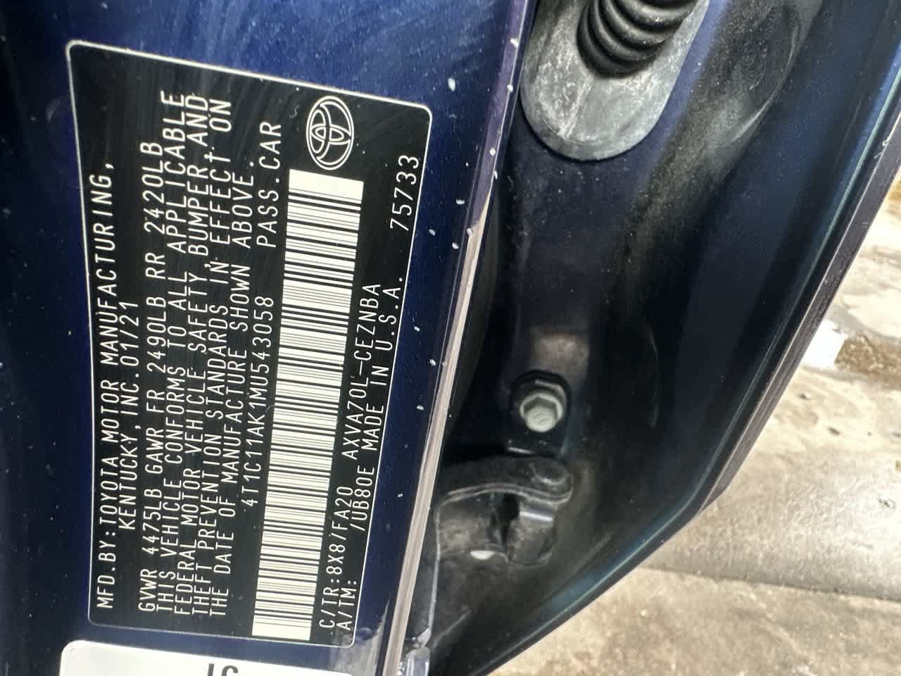 Used 2021 Toyota Camry LE FWD image 29
