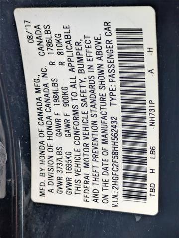 Used 2017 Honda Civic LX image 22