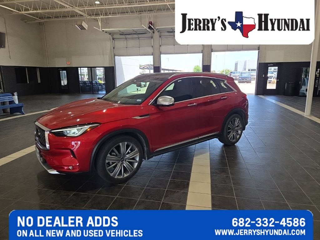 Used 2021 INFINITI QX50 Sensory w/ Accent Package