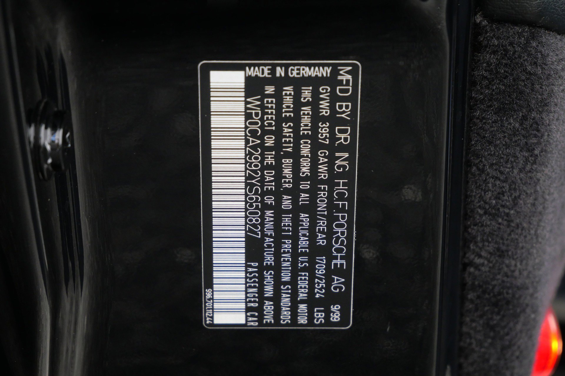 Used 2000 Porsche 911 Cabriolet image 67