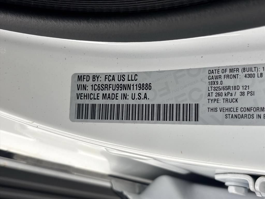 Used 2022 RAM 1500 TRX w/ TRX Level 1 Equipment Group AWD/4WD image 30